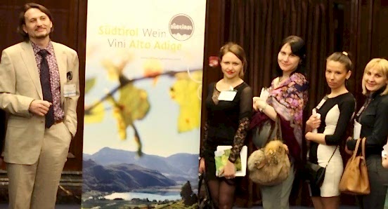 Курсы Лиги Сомелье. Вручение сертификатов сомелье.