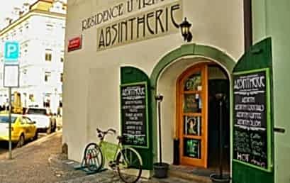 Абсент-бар в Чехии Абсент-бар в Чехии